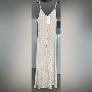 Women’s Size S Sienna Sky Button Front Floral Sundress NWT
